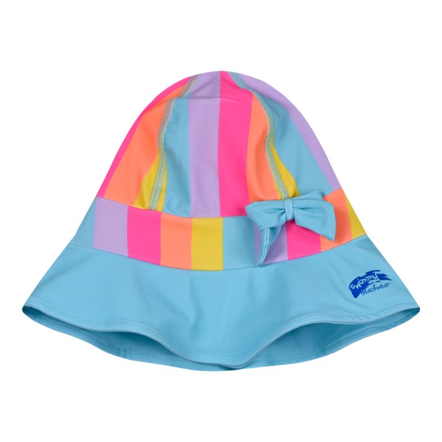 Boy΄s swim hat with UV protection | COLORFUL
