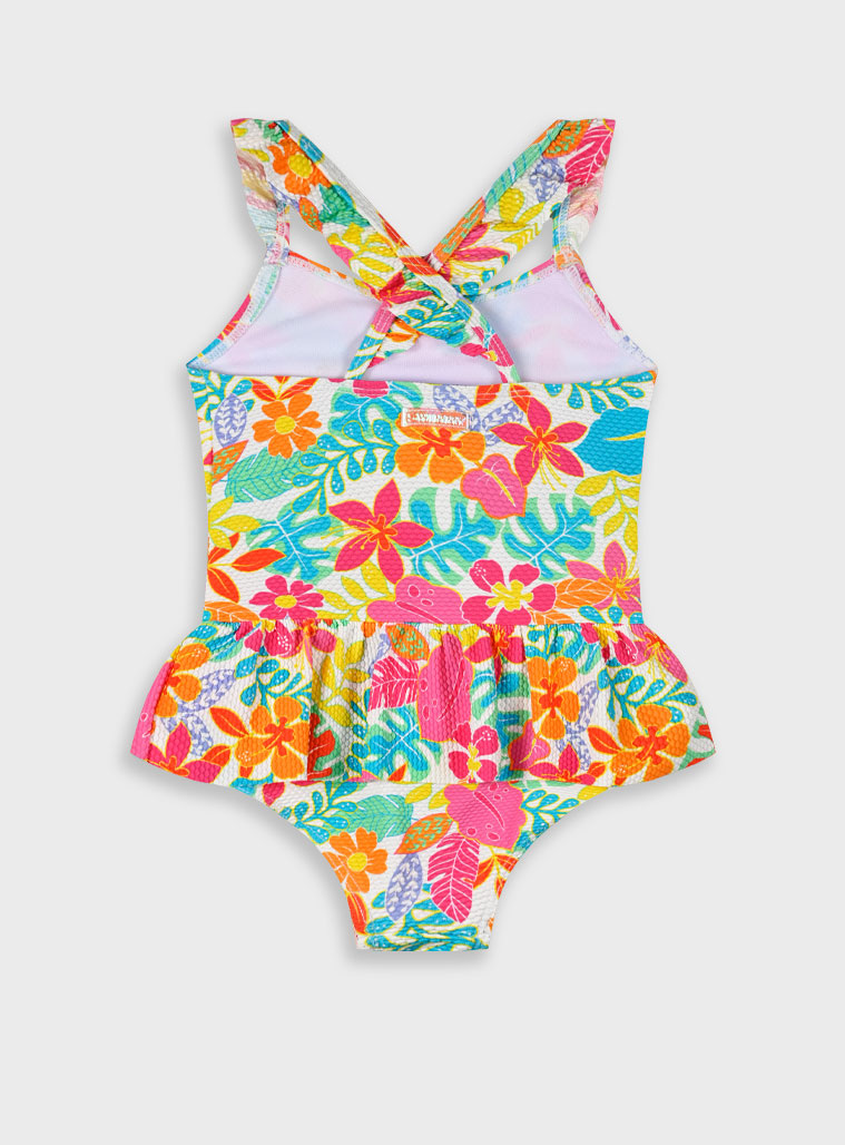 One piece swim suit for girls | ALL OVER PRINT