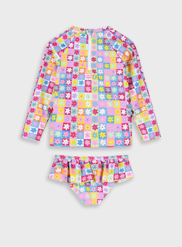 UV bathing suit for girls | ALL OVER PRINT