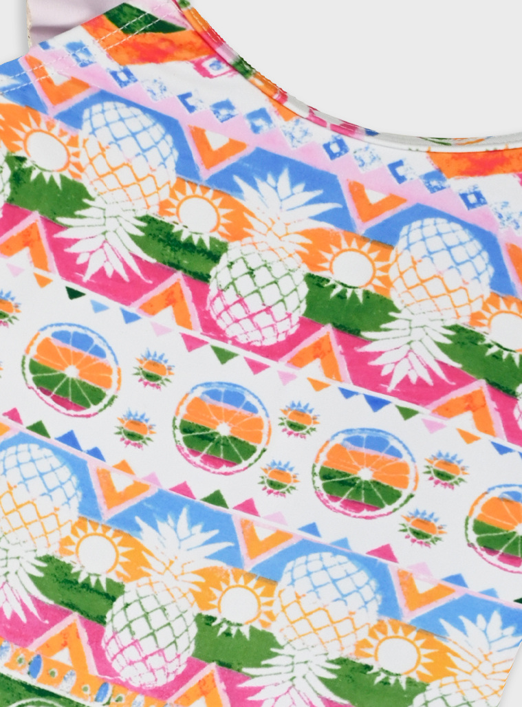 One piece swimsuit | ALL OVER PRINT