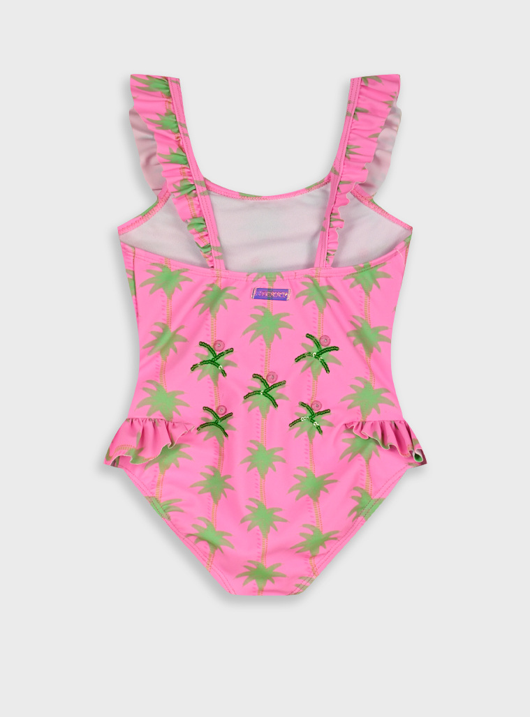 One piece swimsuit | ALL OVER PRINT