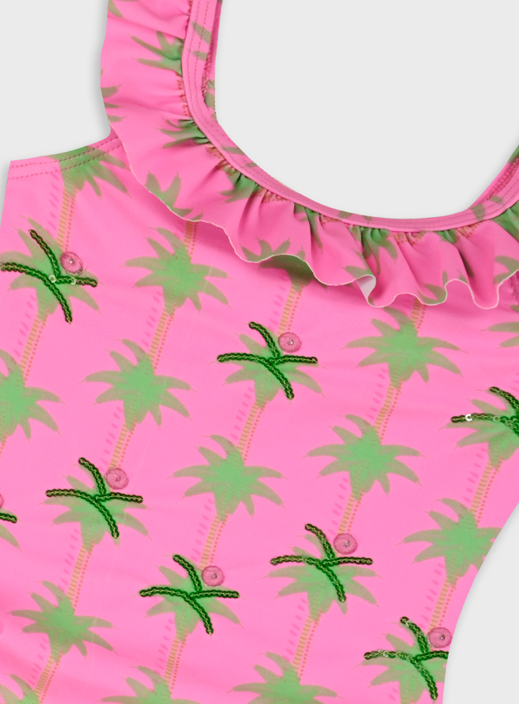 One piece swimsuit | ALL OVER PRINT