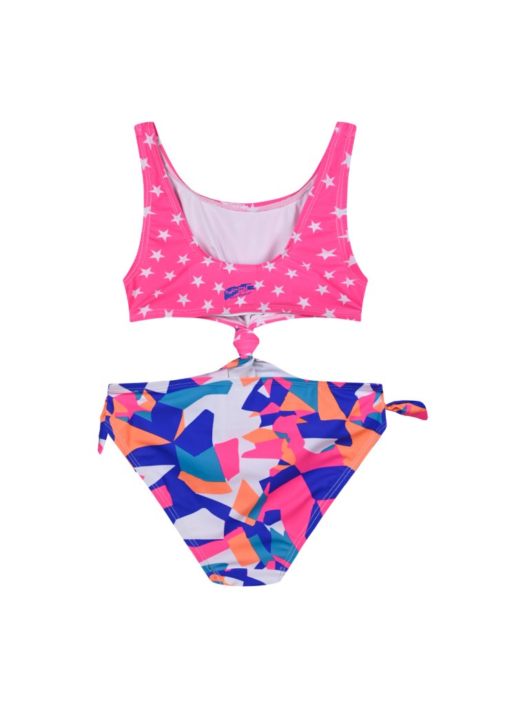 Girl΄s bikini joined at the front | ALL OVER PRINT