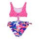 Girl΄s bikini joined at the front | ALL OVER PRINT