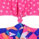 Girl΄s bikini joined at the front | ALL OVER PRINT