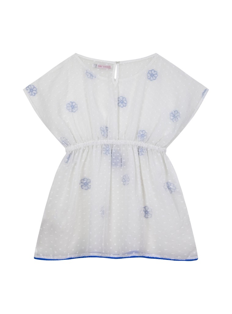 Girl΄s beach cover up | WHITE