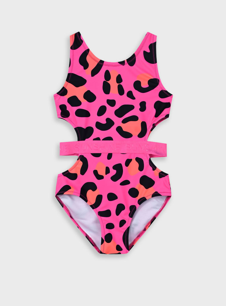 One piece swim suit for girls | ALL OVER PRINT