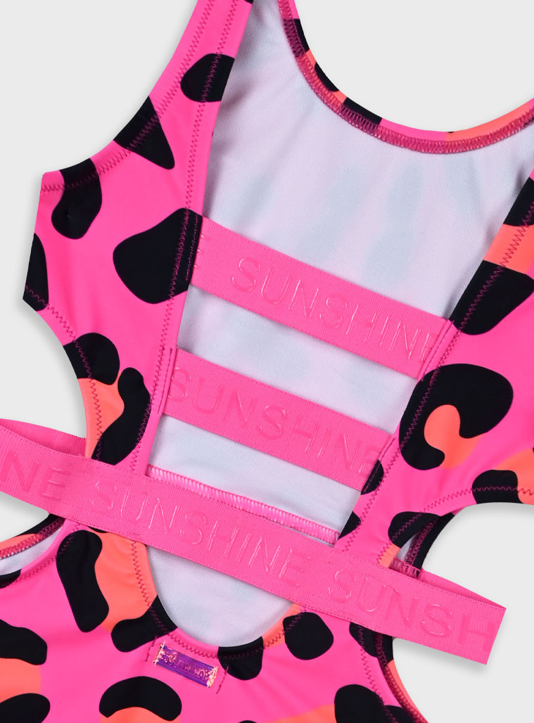 One piece swim suit for girls | ALL OVER PRINT