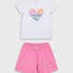 Pyjama set with print for girls | ROSE PETAL