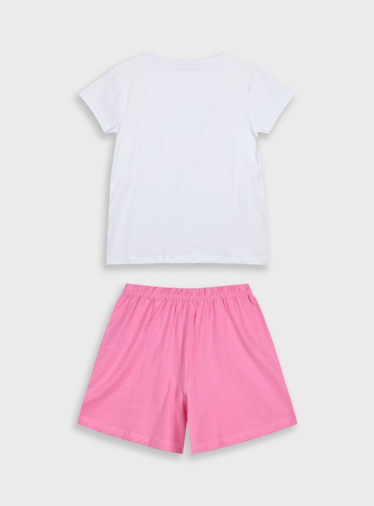 Pyjama set with print for girls | ROSE PETAL