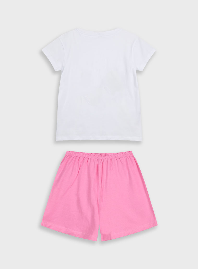 Pyjama set with print for girls | ROSE PETAL