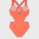 One piece swimsuit | NEON CORAL
