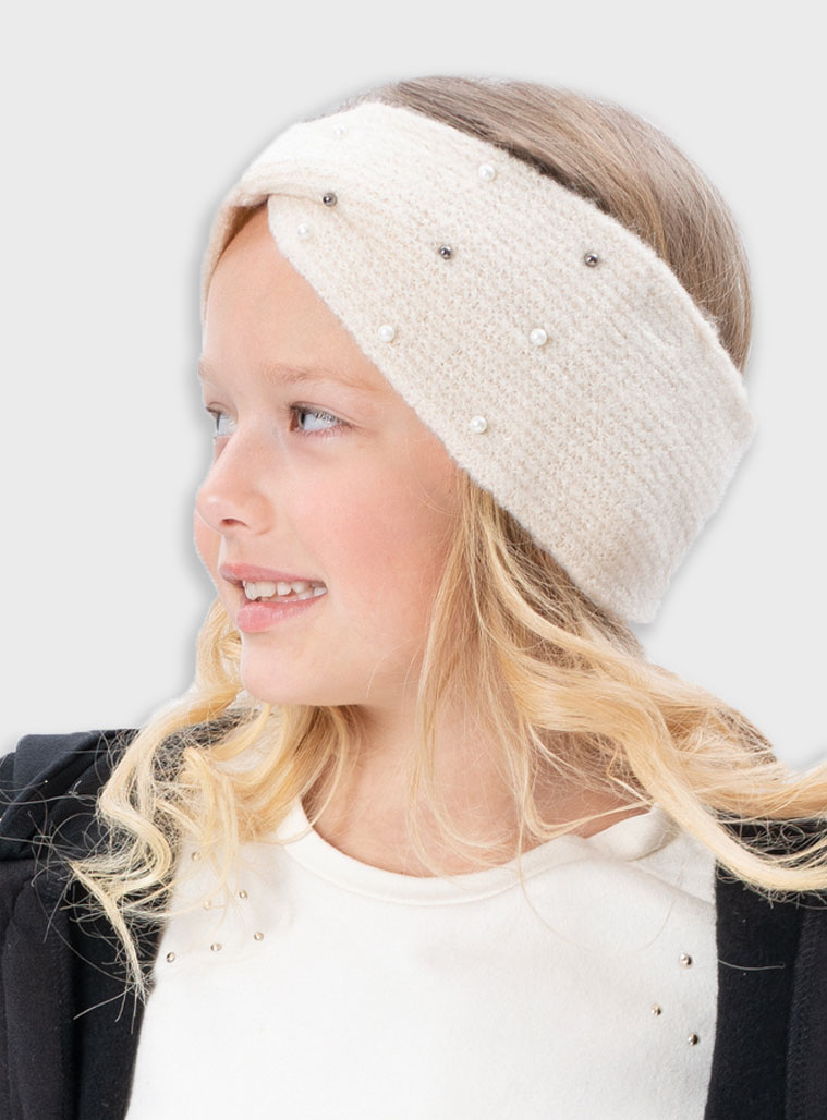 Πλεκτή κορδέλα μαλλιών για κορίτσι | ΒΑΝΙΛΙΑ