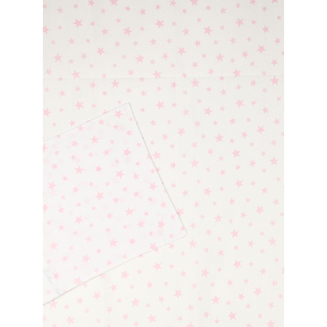 Βρεφικό σετ σεντόνι με μαξιλαροθήκη | ΡΟΖ Βρεφικό σετ σεντόνι με μαξιλαροθήκη | ΡΟΖ