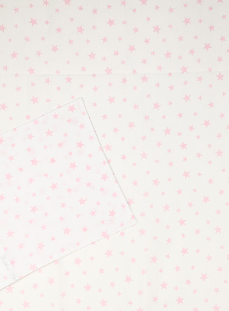 Βρεφικό σετ σεντόνι με μαξιλαροθήκη | ΡΟΖ Βρεφικό σετ σεντόνι με μαξιλαροθήκη | ΡΟΖ