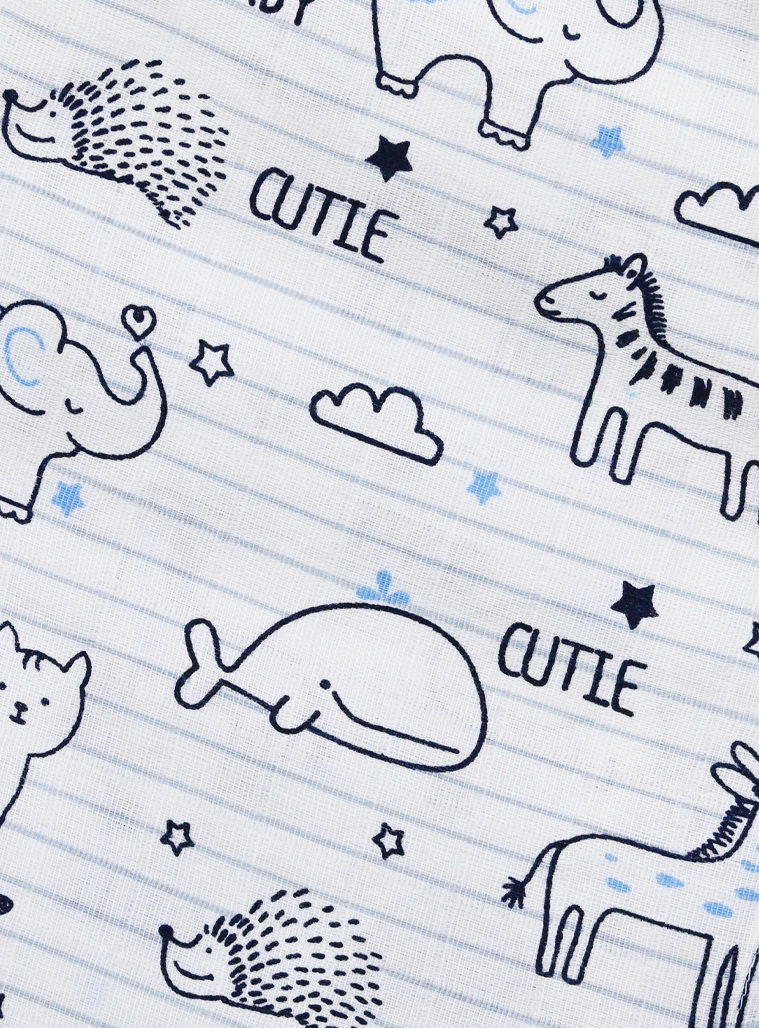 Cloth wraps for babies | SKY BLUE