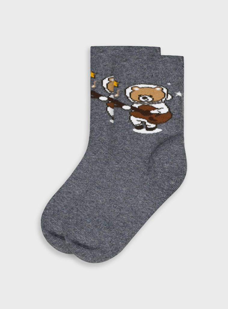 Socks | GREY MELANGE