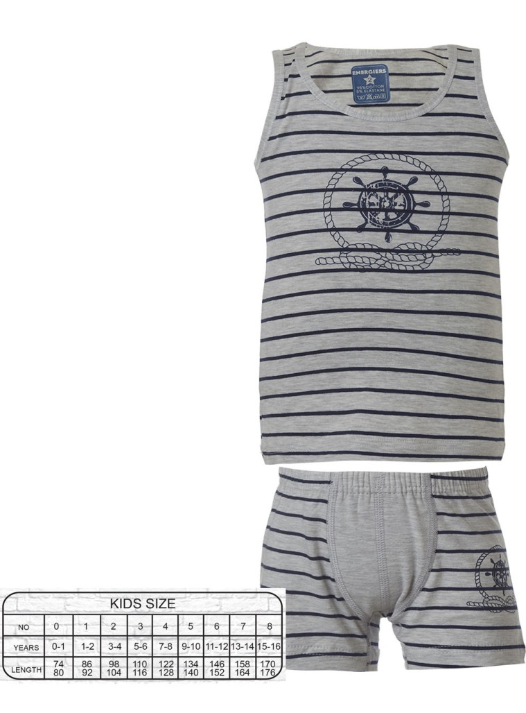 Set of undergarments | GREY