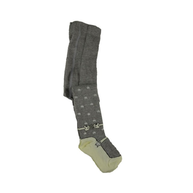 Καλτσόν με τύπωμα πουά και φιόγκο | ΤΥΠΟΣ