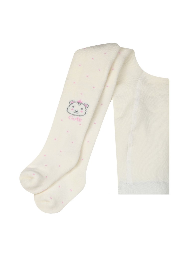 Χοντρό Χειμωνιάτικο Καλσόν για Βρεφικό Κορίτσι | ΕΚΡΟΥ