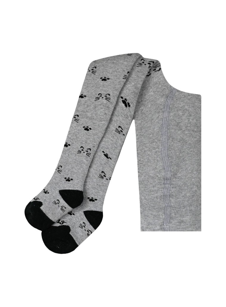 Χοντρό Χειμωνιάτικο Καλσόν για Βρεφικό Κορίτσι | ΜΕΛΑΝΖΕ