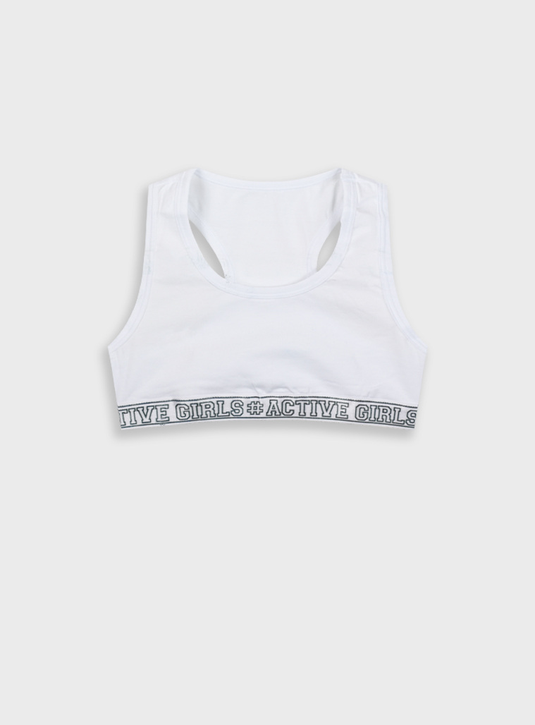 Μπουστάκι για κορίτσι | ΛΕΥΚΟ