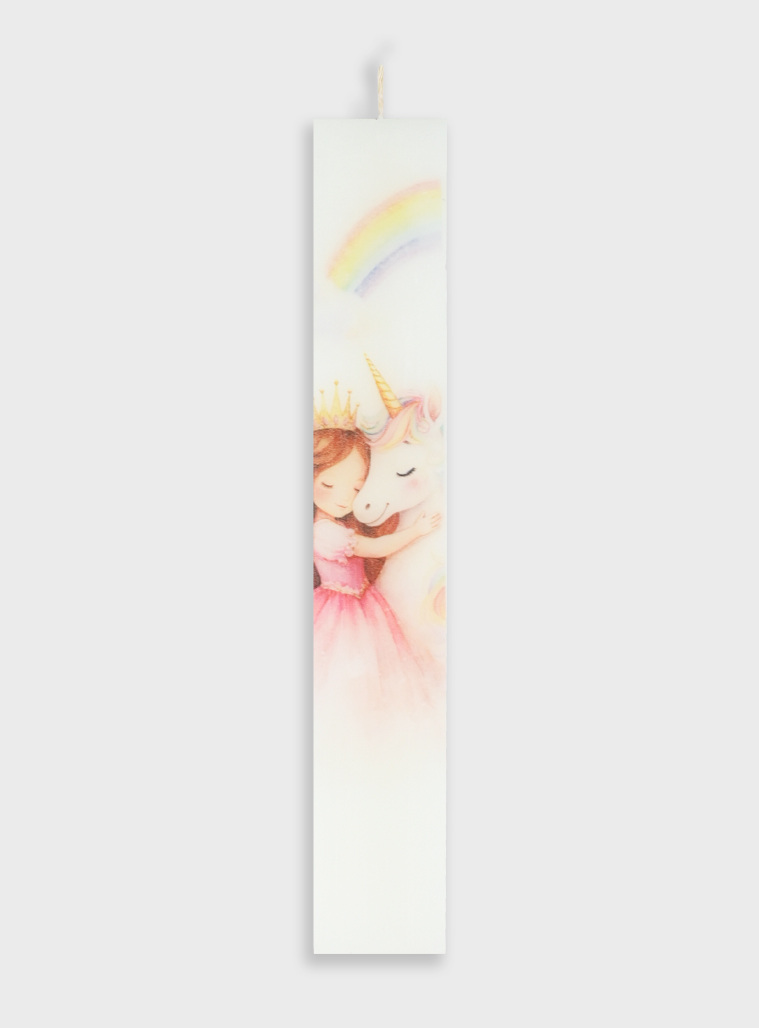 Easter candle | WHITE