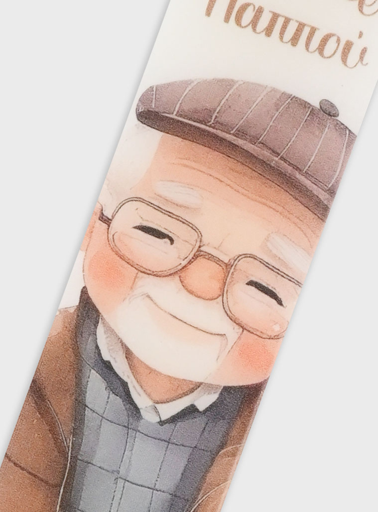 Easter candle | WHITE