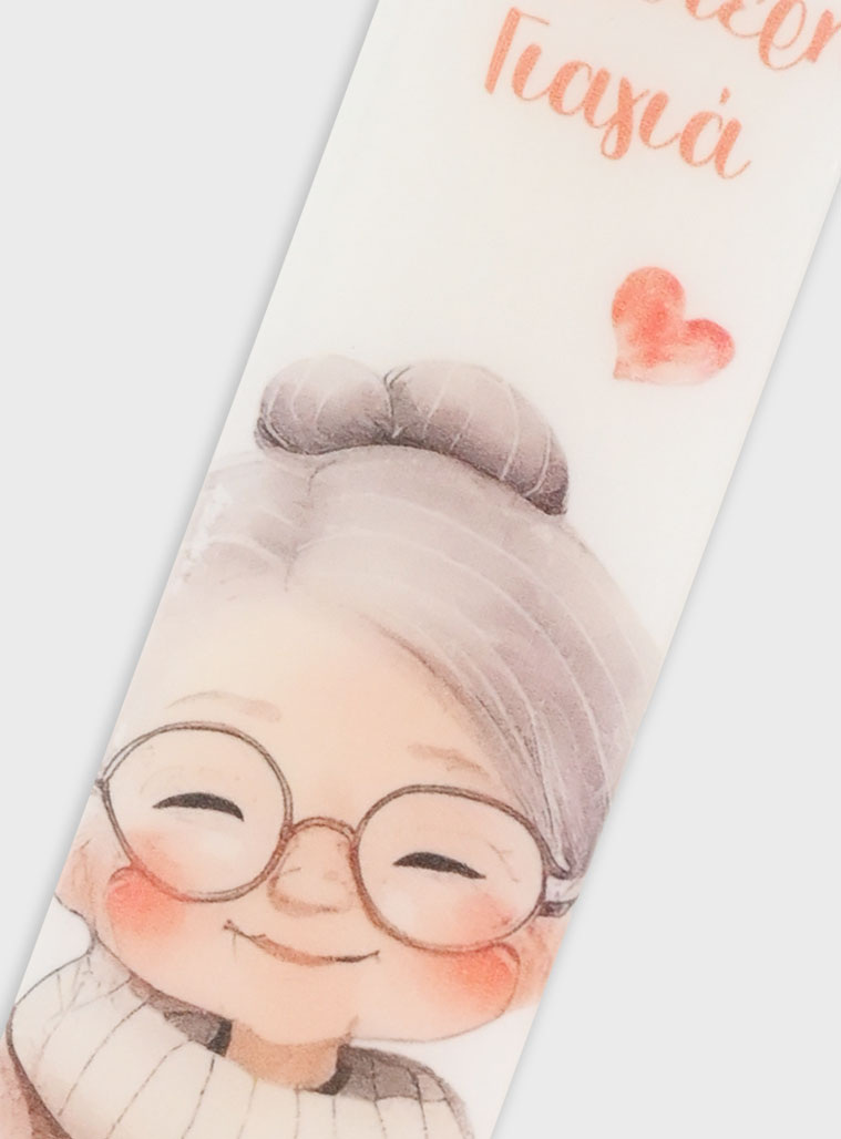 Easter candle | WHITE