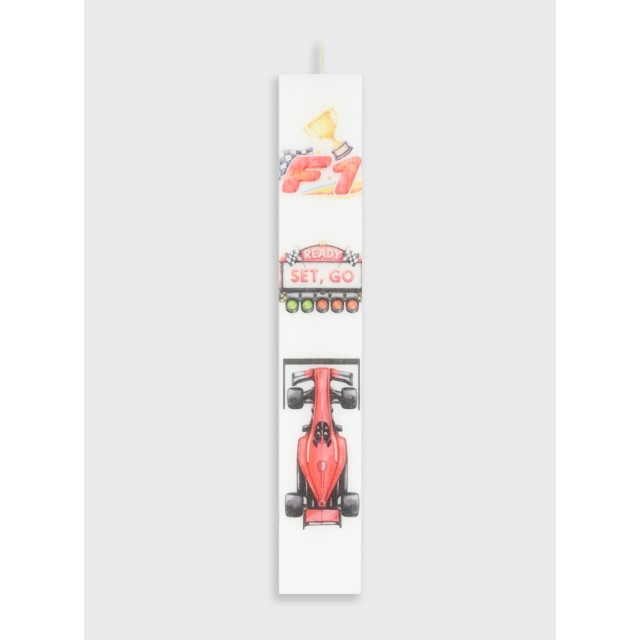 Easter candle | WHITE