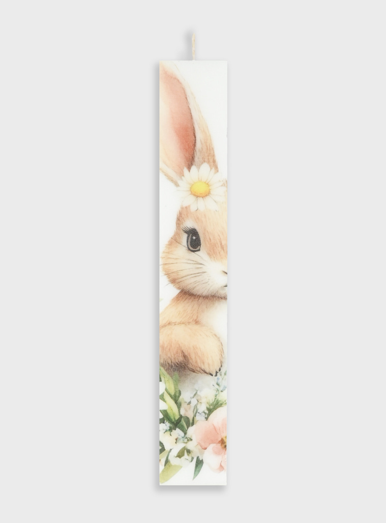 Easter candle | WHITE