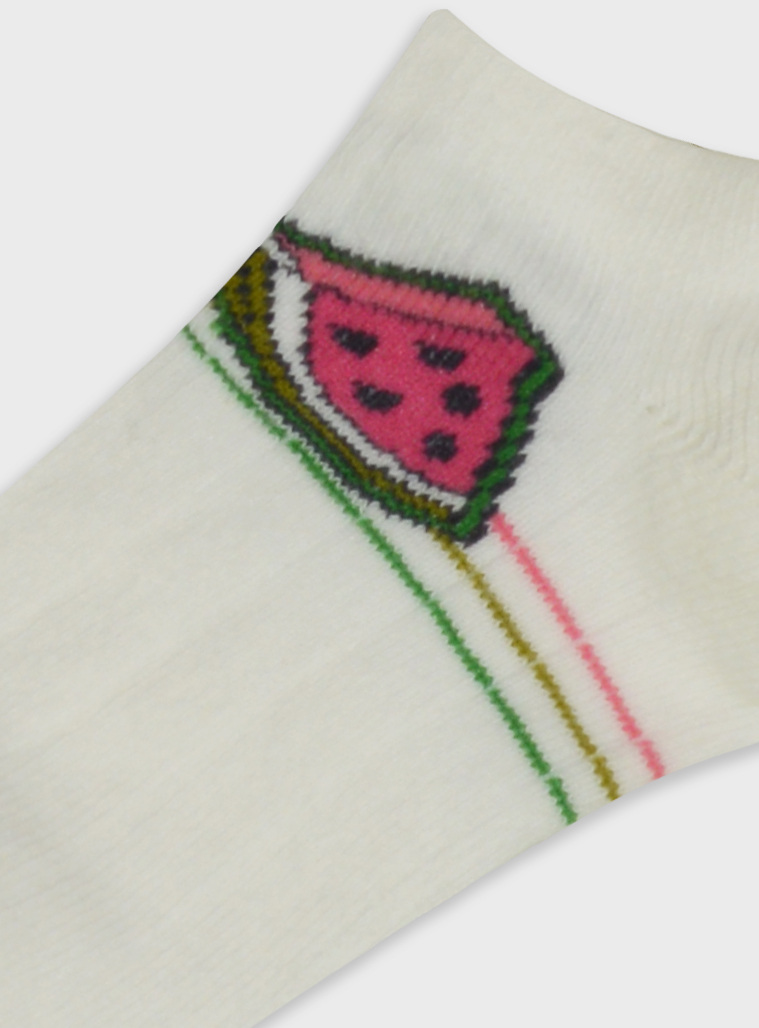Short socks | Ecru
