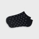 Short dotted socks | BLACK