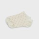 Short dotted socks | ECRU