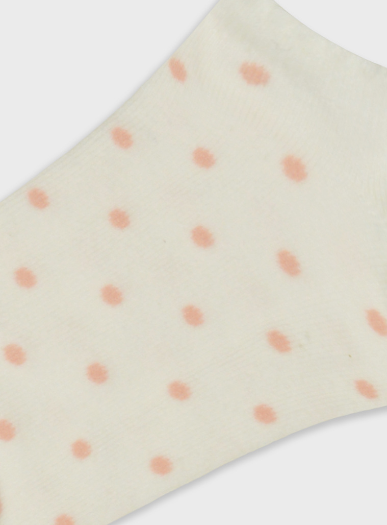 Short dotted socks | ECRU