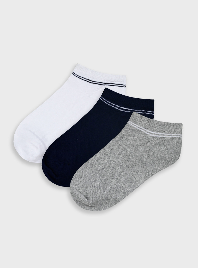 Κοφτές κάλτσες για αγόρι | ΛΕΥΚΟ