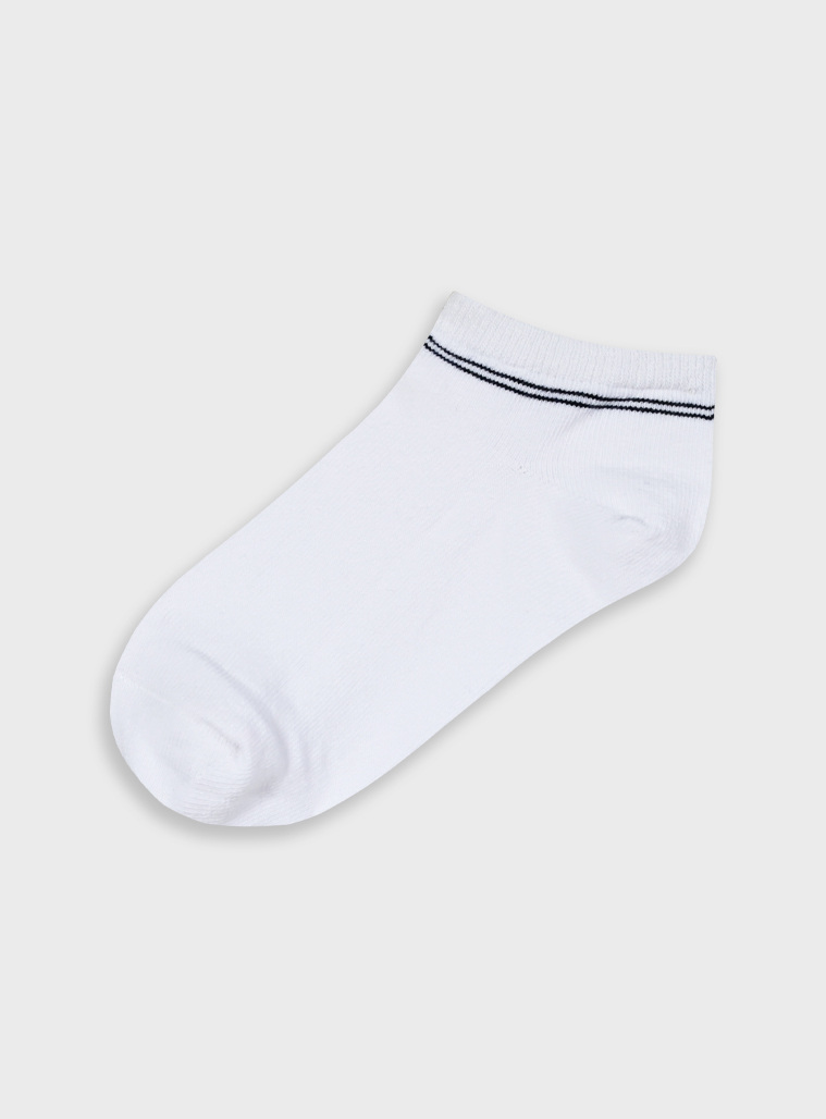 Κοφτές κάλτσες για αγόρι | ΛΕΥΚΟ