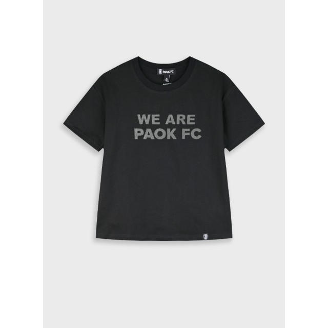T-shirt PAOK FC | ΜΑΥΡΟ