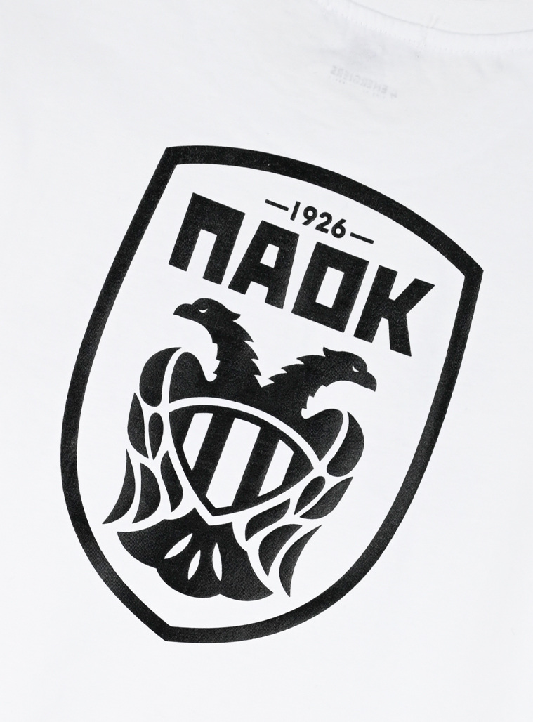 T-shirt PAOK FC | ΛΕΥΚΟ