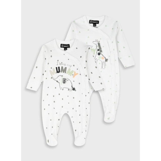 Φορμάκια με σήμα PAOK FC | ΛΕΥΚΟ