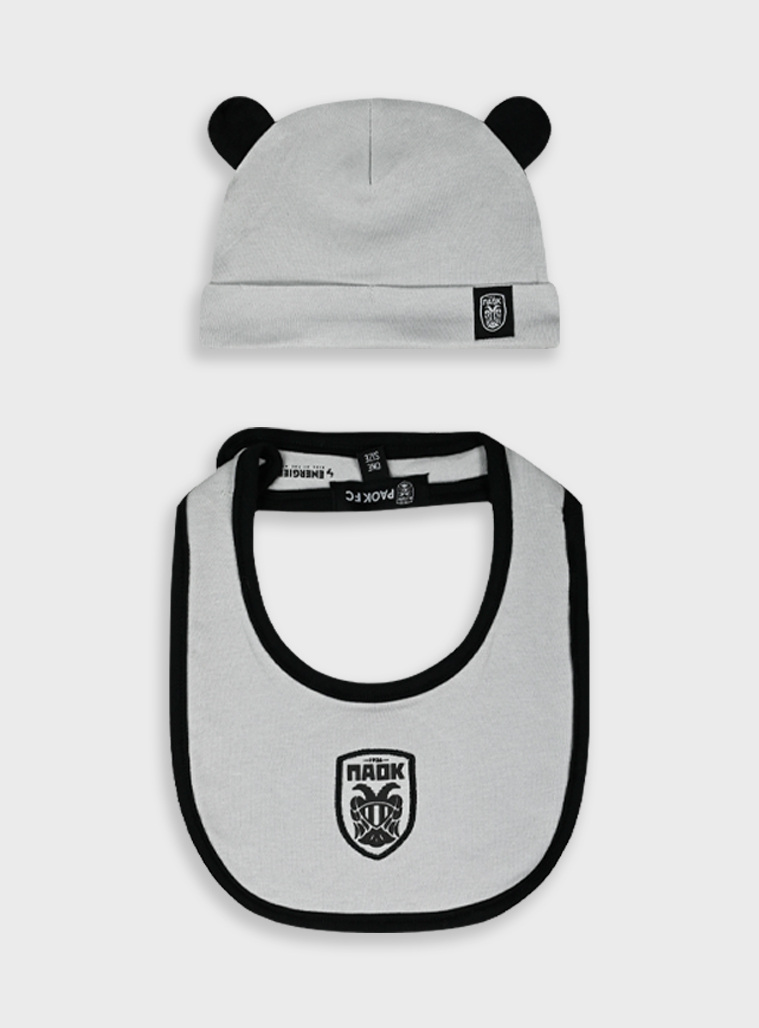 Σετ 3τμχ PAOK FC | ΑΝΟΙΧΤΟ ΓΚΡΙ