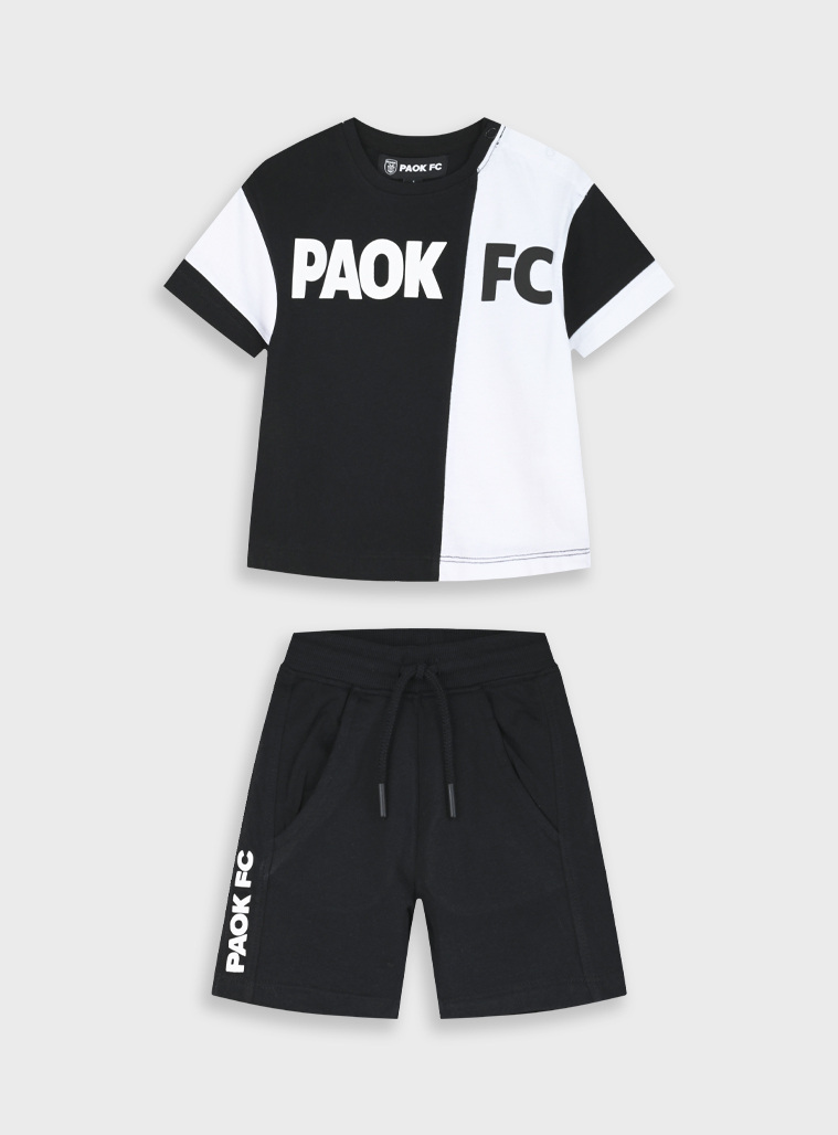 Σετ 2τμχ PAOK FC | ΜΑΥΡΟ