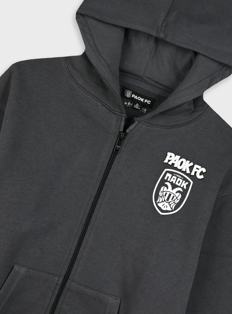 Σετ 2τμχ PAOK FC | ΣΚΟΥΡΟ ΓΚΡΙ