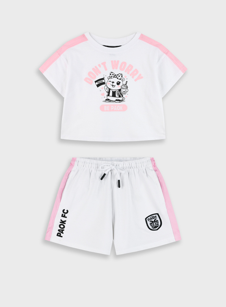 Σετ 2τμχ PAOK FC | ΛΕΥΚΟ