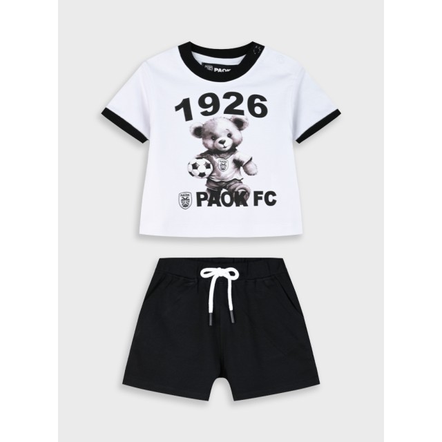 Σετ 2τμχ PAOK FC | ΜΑΥΡΟ
