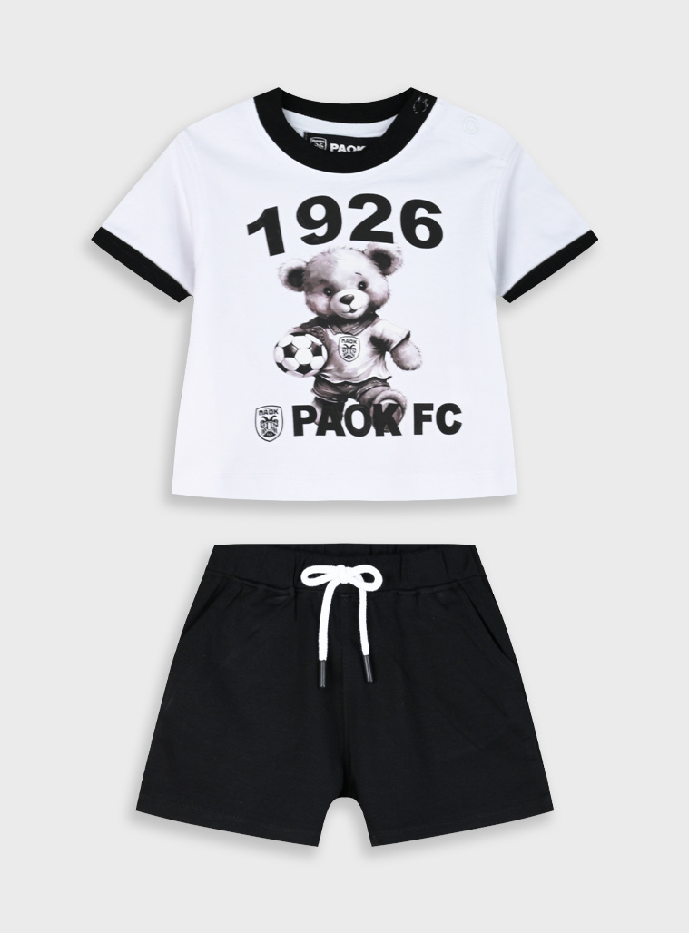 Σετ 2τμχ PAOK FC | ΜΑΥΡΟ