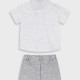 Baby boy΄s 3 piece set (6-18 months) | LIGHT GREY