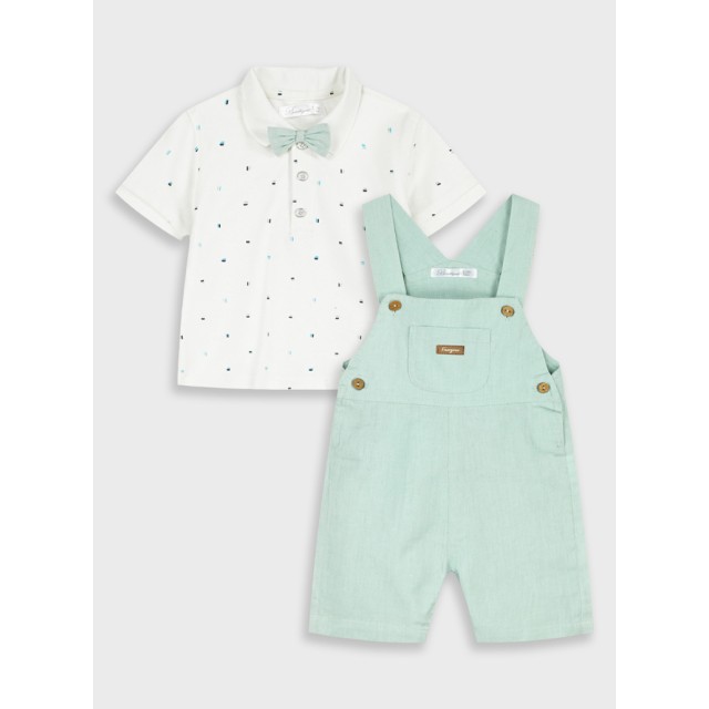 Set of polo with overalls | PEANUT