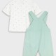 Set of polo with overalls | PEANUT