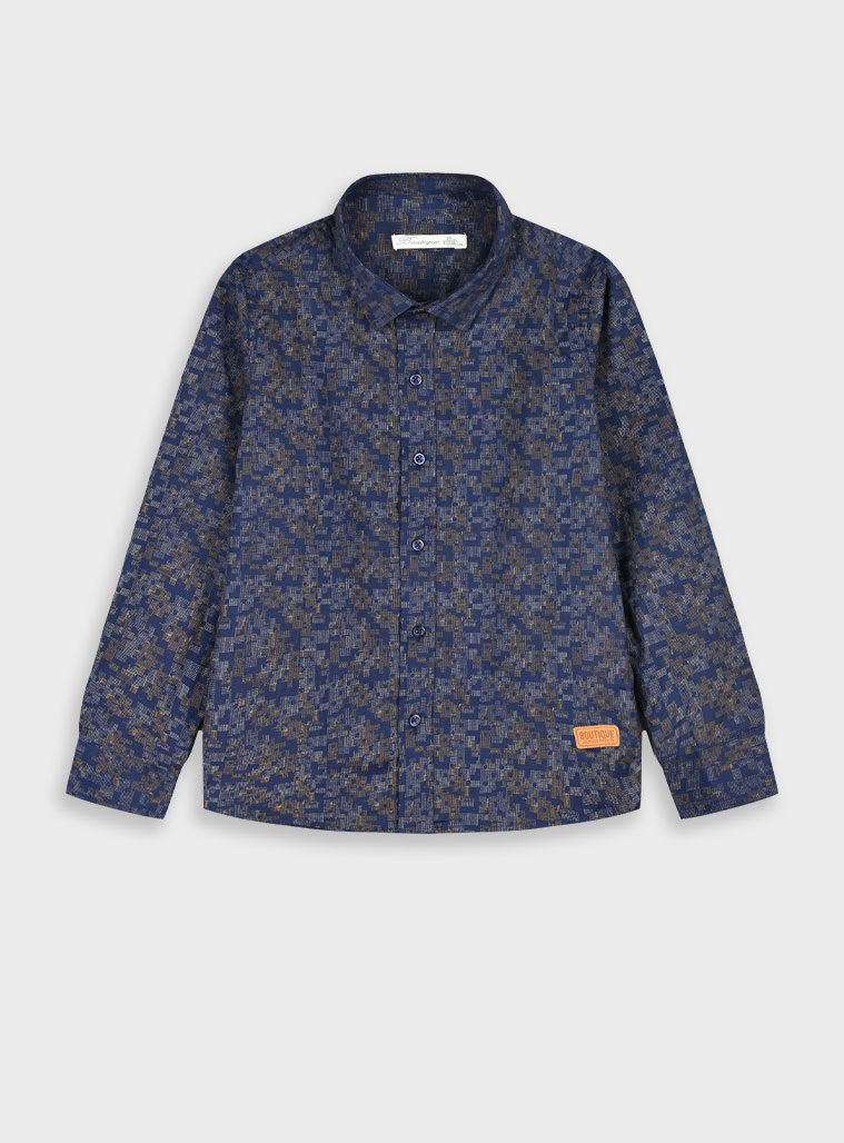 Boutique button up shirt | NAVY